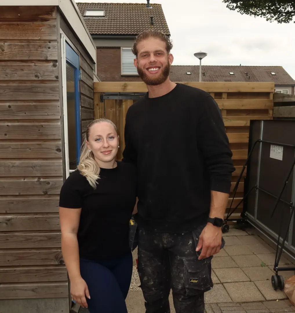 Lorenzo en Seher van Teixeira Bouw en Renovaties